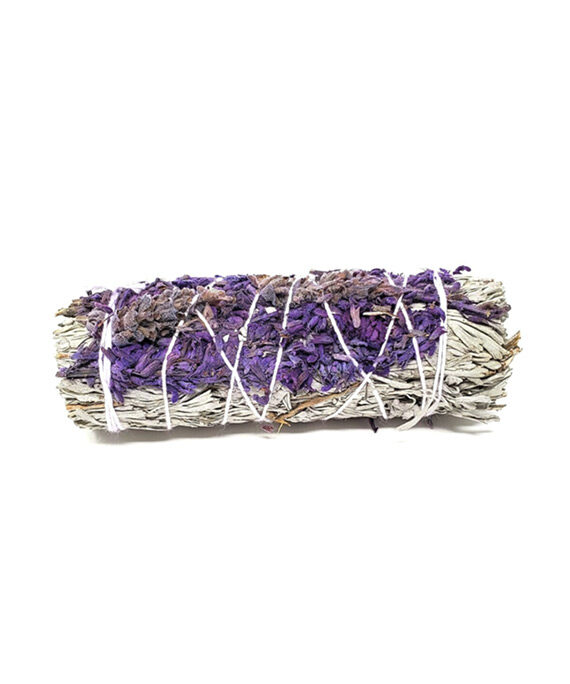Medium-White-Sage-Stick-Lavender-Smudging-Tool