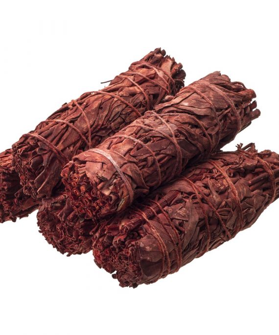 Dragons Blood White Sage Stick 4" - Smudging Tool