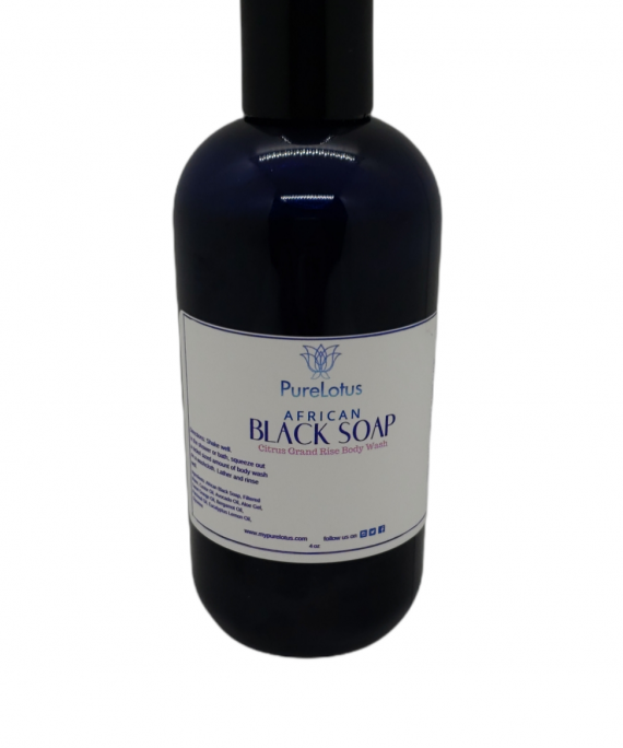 African Black Soap Citrus Grand Rise Day Herbal Body Wash