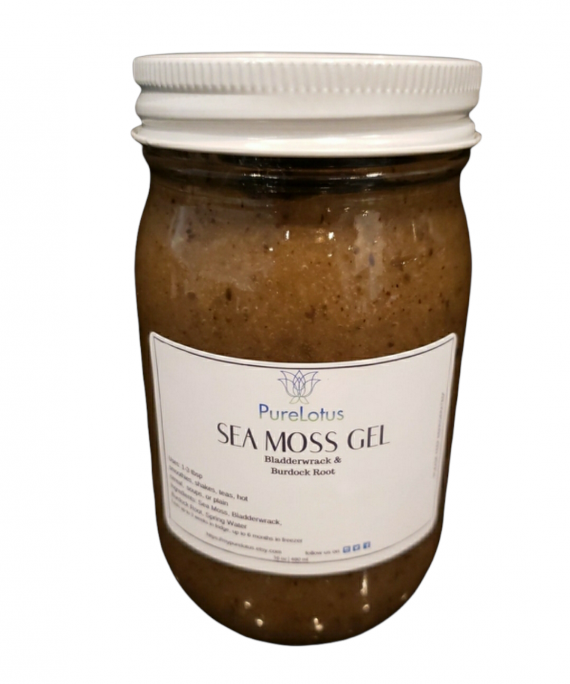 Sea Moss w/ Bladderwrack and Burdock Root Gel