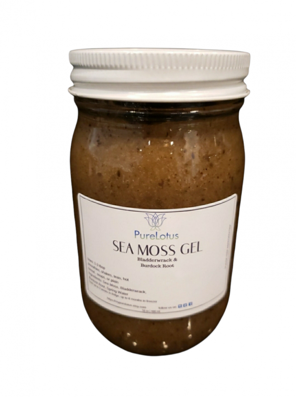 Sea Moss w/ Bladderwrack and Burdock Root Gel