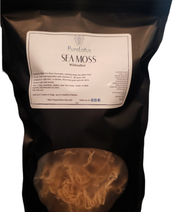 Raw Gold Sea Moss