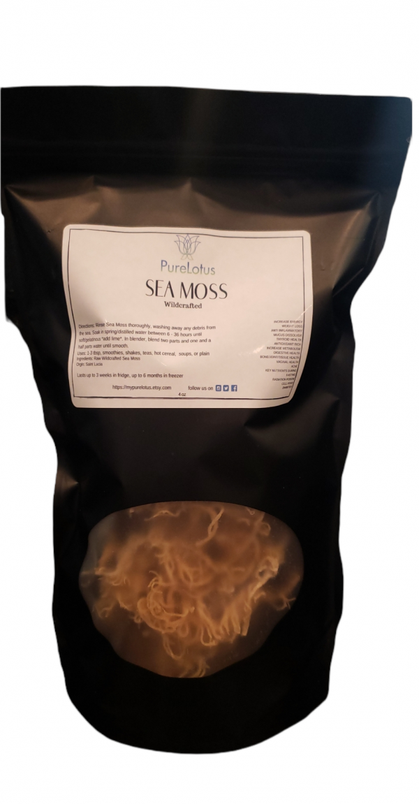 Raw Gold Sea Moss