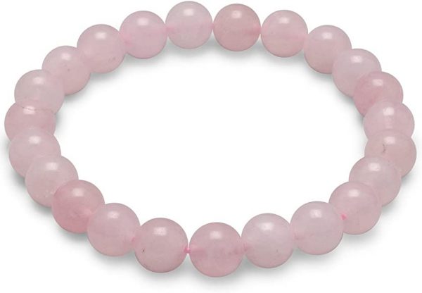 Rose Quartz Crystal Bracelets 17 cm